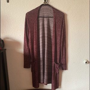 Maroon Cardigan (L)